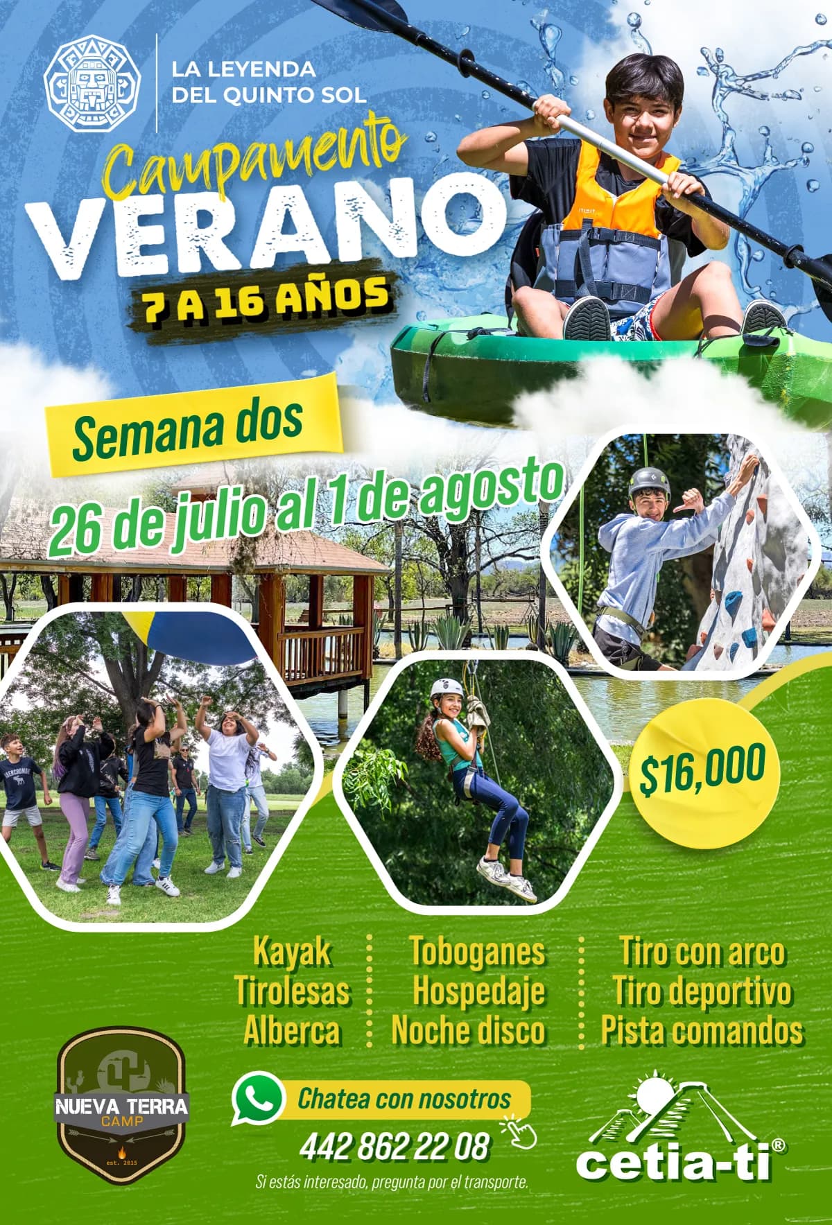La Leyenda del Quinto Sol – Summer Camp - Happy Camper 5