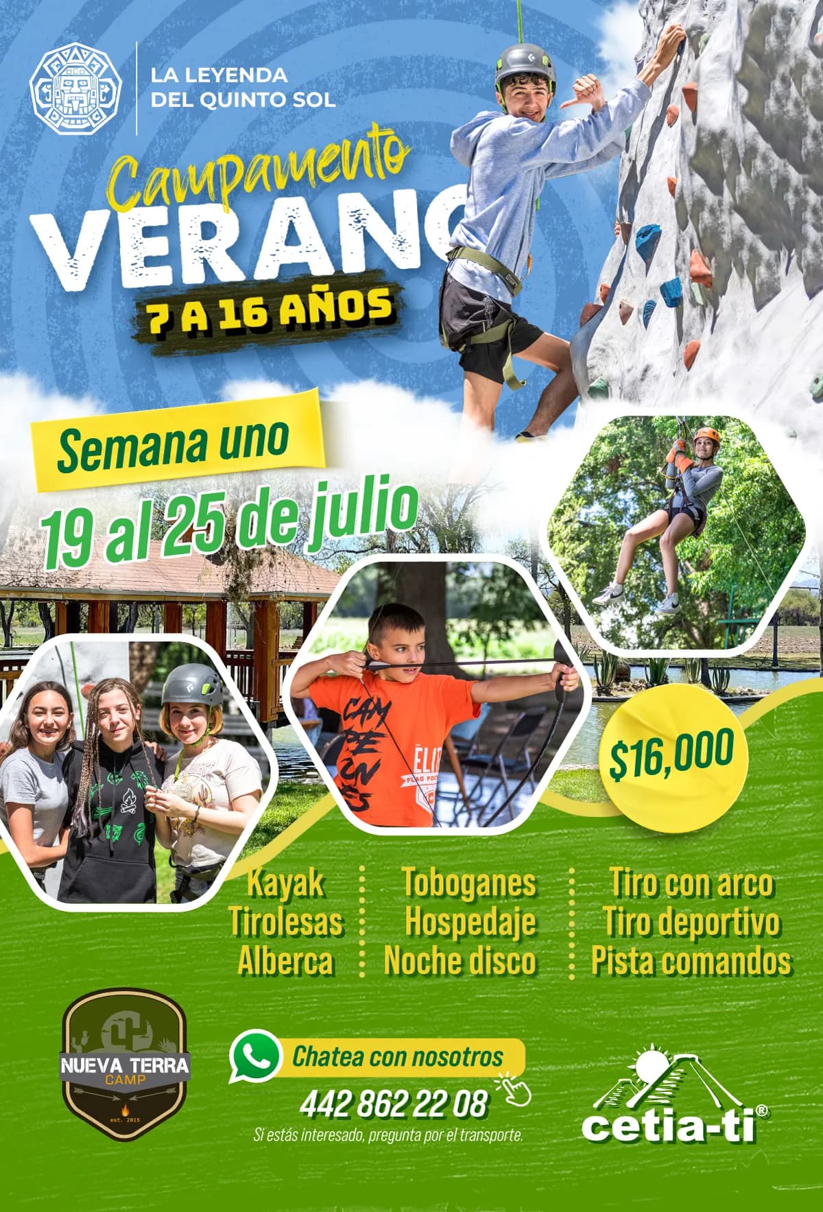 La Leyenda del Quinto Sol – Summer Camp - Happy Camper 4