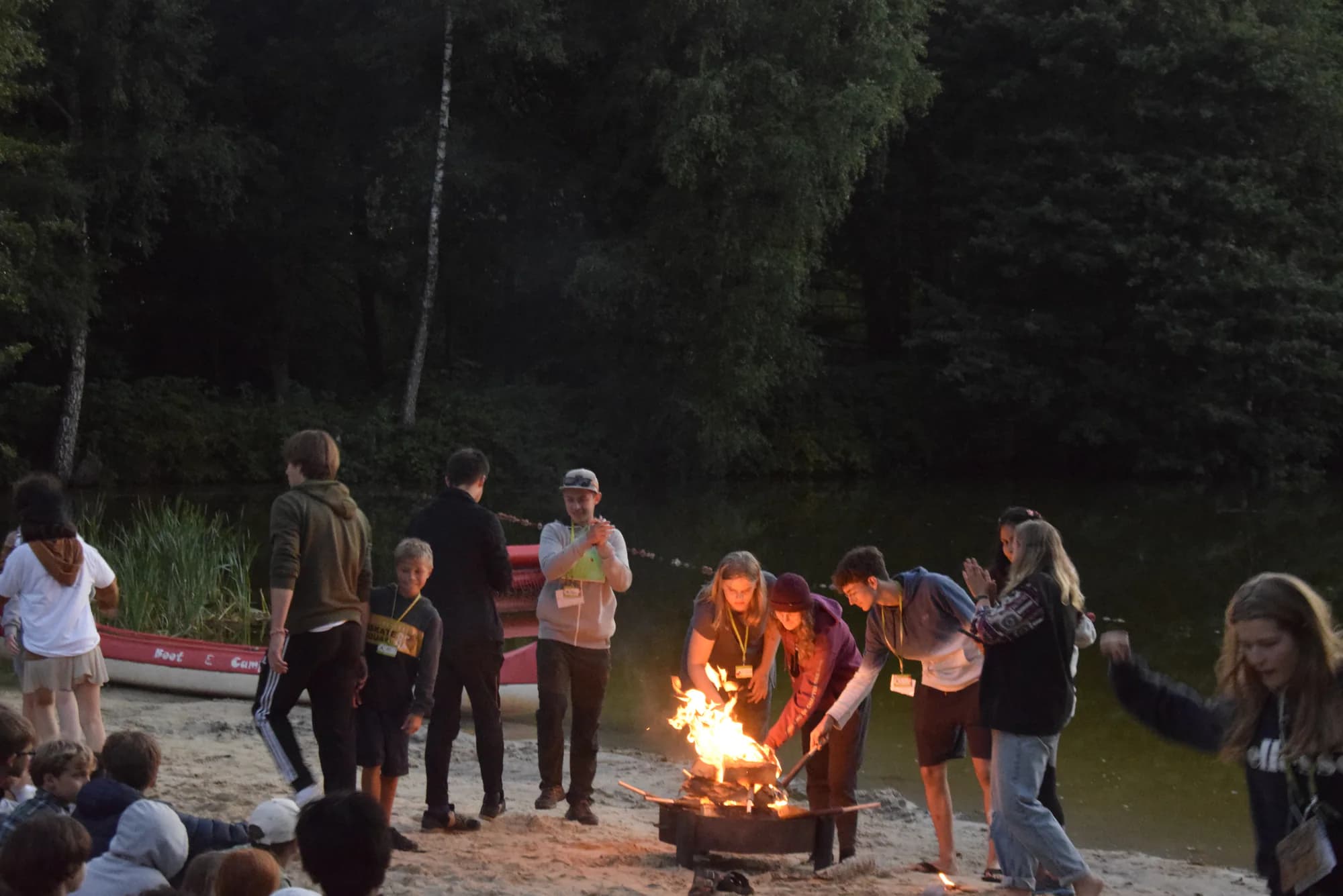 German at Camp - Walsrode Night - Activities - Night 4