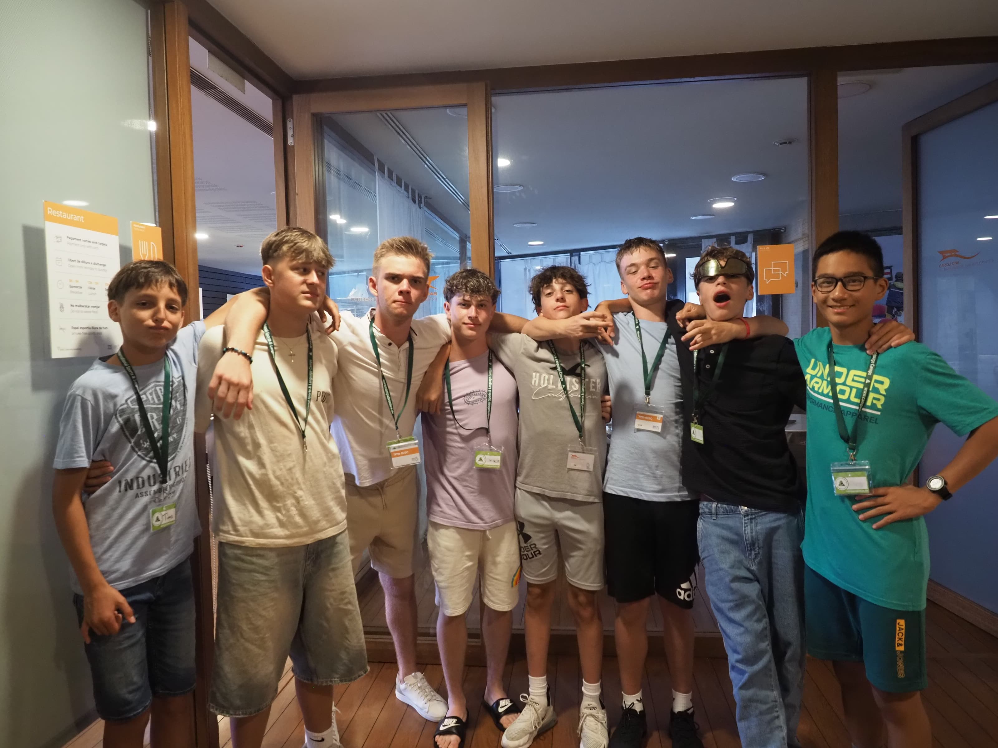 English Language & Sailing Camp - Barcelona Night - Activities - Night 1